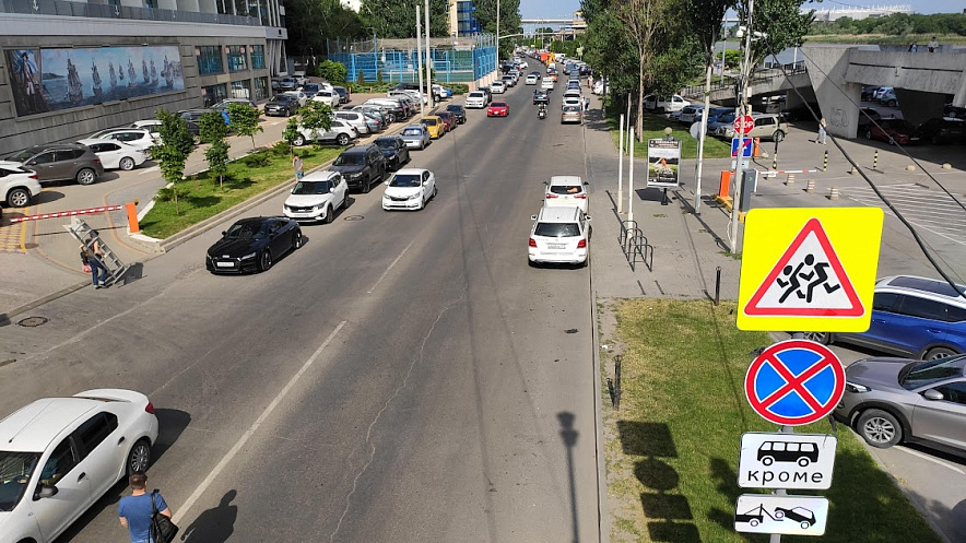 Фото: улица Береговая в Ростове, кадр из архива 1rnd