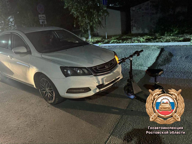 Фото: с места ДТП // кадр УГИБДД РО Фото: с места ДТП // кадр УГИБДД РО
