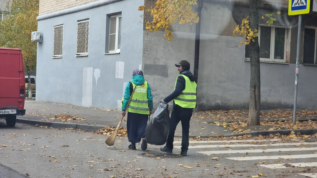 В Ростовской области заявили об остром дефиците дворников в сентябре в 2024  году