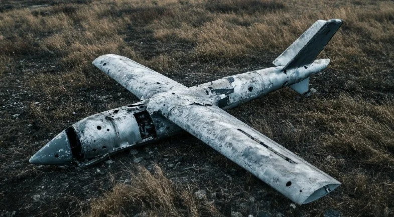 На видео сняли момент сбития БПЛА над ростовским Донецком