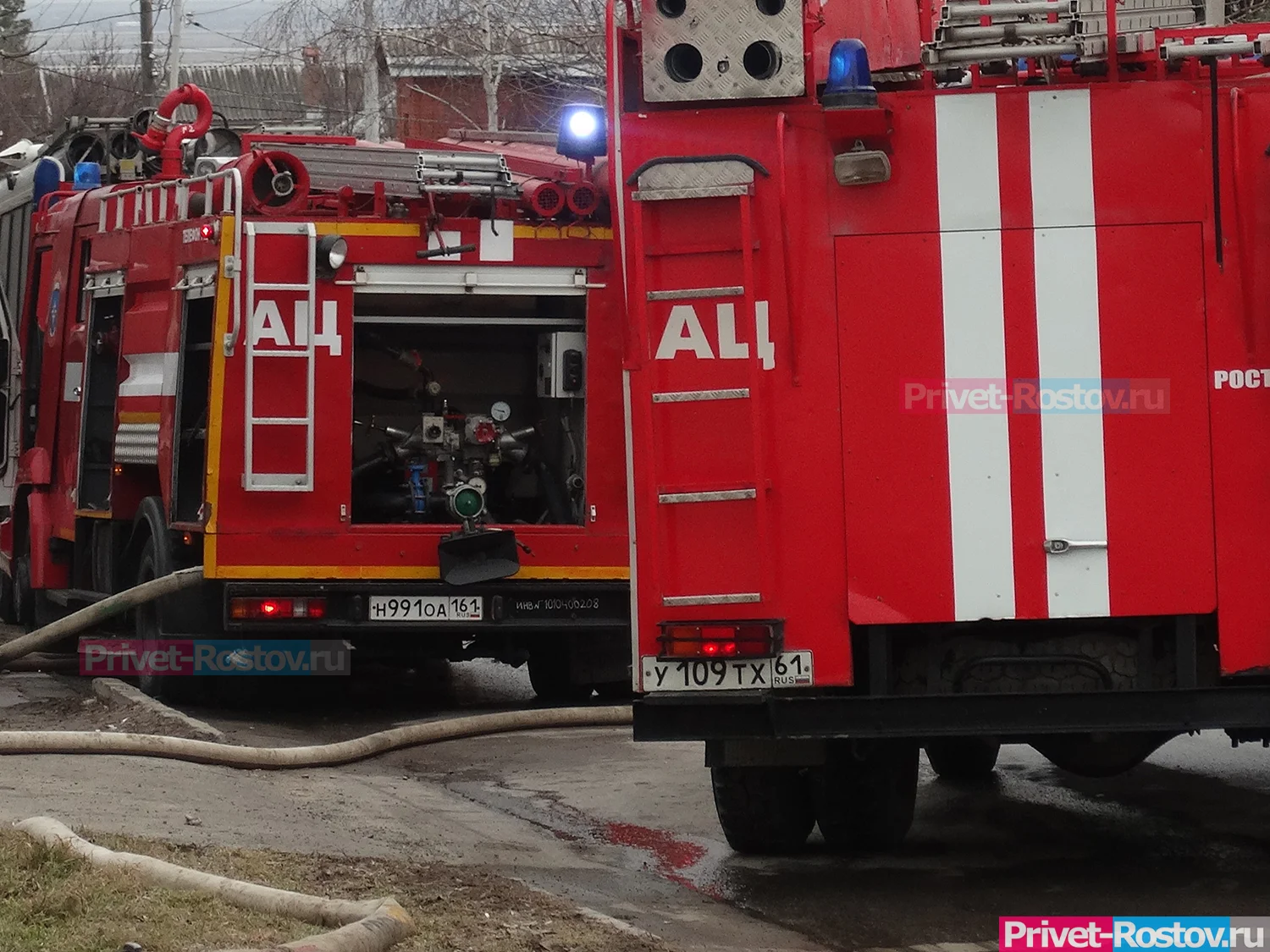 Трагический пожар в Ростове унес жизни двух человек